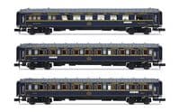 ARNOLD HN4460 Set de 3 coches Castellano Expreso. CIWL, Modelismo Ferroviario - Escala 1:160 - (N) - Material remolcado - Francia | El Taller del Modelista