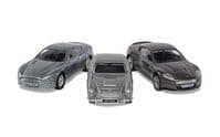 Set Regalo Corgi James Bond Collection: Aston Martin V12 Vanquish, DB5 E DBS - Modellini Auto Da Collezione