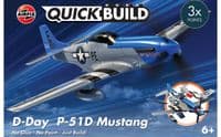 J6046 QUICKBUILD D-Day P-51D Mustang