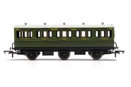 SR, 6 Wheel Coach, 3rd Class, 1908 - Era 3