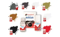 Humbrol Acrylic Paint and Airbrush Bundle