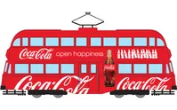 Coca-Cola Double Decker Tram