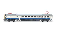 RENFE, coffret de 3 unités EMU classe 444, numéro d'immatriculation 444-011, livrée bleue/blanche, ép. V, avec décodeur sonore