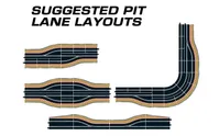 Scalextric Digital - Pit Lane Track (Left Hand) - Includes Sensor