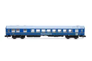 DR, 4-unit set of "Tourex", no. 2/2, consisting of 1 x WR + 1 x SD + 2 x WLAB, blue livery, ep. III