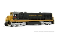 Northern Pacific, U25c Phase IIIb Running number #2519, with DCC sound decoder