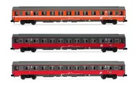 EuroCity "Mozart" set 2/2, 3-unit pack, contains 1st, and 2 x 2nd class coaches, ep. IV