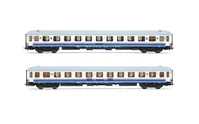RENFE, set de 2 coches «Estrella Rías Bajas», Bc10x-12600 literas, decoración «Largo Recorrido»