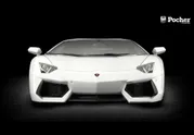 Lamborghini Aventador Shiny White