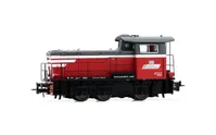 Mercitalia Shunting & Terminal, Diesel-Rangierlokomotive Rh. D.245 in rot/dunkelgrauer Lackierung mit weißem Streifen, Ep. VI