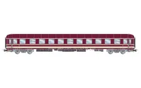 Euro-Express, 3-unit set of couchette coaches, consisting of 1 x Bcm243 + 1 x Bcm246 + 1 x Bvcmz, in purple livery, ep. V-VI