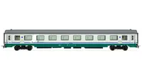 FS, set of 4 Gran Confort Coach 85 88 series in XMPR livery with restaurant coach 87 series with ribbed roof with second logo type, period Vb