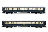 VSOE, 2-unit set of restaurant coaches for "Venice Simplon Orient Express" train, period IV-V
