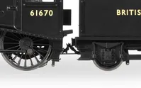 BR, Class B17/5, 4-6-0, 61670 'City of London' - Era 4