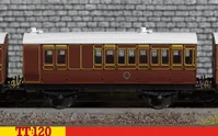 LB&SCR - 4 Wheel - '941' - Brake Third Class Coach