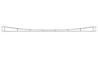 Catenary wire, 270 mm - 10-unit pack