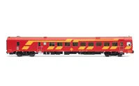 RENFE, 3-unit EMU class 444, unit 444-004 in original red/yellow livery, ep. IV