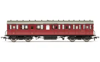BR, 51' Gresley Non-Vestibuled Suburban Composite, E88067E- Era 5