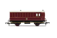 NBR, 4 Wheel Coach, Passenger Brake, 234 – Era 2