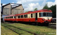 SNCF, 2-unit railcar EAD X 4500 (XBD 4531 + XRAB 8529), red and cream livery, period IV