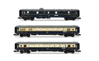 CIWL, coffret de 3 unités « Edelweiss Pullman Express », set 2/2 (DD3, VPC Flèche d'Or + VP Étoile du Nord), ép. II