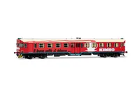 FS, diesel railcar ALn 668 3300 series, "KIMBO" red livery