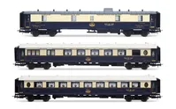 CIWL, coffret de 3 voitures « Etoile du Nord », set 2/2 (1 x DD3, 1 x VPC Flèche d'Or and 1 x VP Étoile du Nord), ép. II
