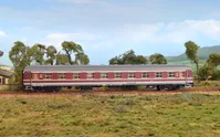 FS, carrozza UIC-X 1968 1ª classe, livrea sperimentale rosso/grigio – Rivarossi Club 2026