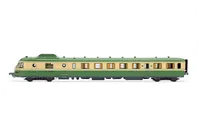 SNCF, diesel railcar RGP I with trailer, green/beige livery, ep. IV, with sound decoder