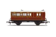 LB&SCR, 4 Wheel Coach, Brake 3rd Class, 941 - Era 2