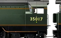 BR, Merchant Navy Class, 4-6-2, 35017 'Belgian Marine' - Era 4
