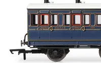 S&DJR, 6 Wheel Coach, 3rd Class, 109 - Era 2
