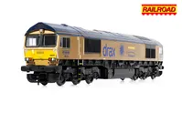 RailRoad: GB Railfreight - Class 66 - 66301 ‘Drax Power Station 50’ - Gold Livery (Drax 50th Anniversary)