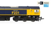 RailRoad: GBRf - Class 66 - 66775 'HMS Argyll' (DCC Sound Fitted)