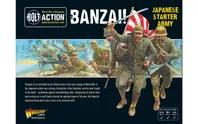 Warlord Games - Banzai Japananese Starter Army Pack 1:56 WWII Military Plastic Model Kit