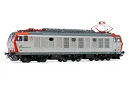 FS, locomotiva elettrica classe E.652 108, livrea argento/rossa "FS Mercitalia", ep. VI, con DCC decoder