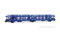 Transfesa, 3-axle car transporter "Mega Car Carrier", blue with original logo