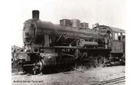 FS, steam locomotive Gr. 460, 3-dome boiler, oxide red/black livery, white markings, period II, with DCC-sounddecoder