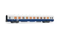 SNCF, DEV AO service coach, blue/white livery