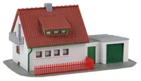 Modern European house with garage - Kit