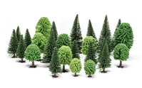 Hobby' Mixed (Deciduous and Fir) Trees