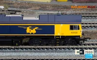 RailRoad Plus: GBRf - Class 66 - 66723 'Chinook' (DCC Sound Fitted)