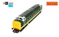 RailRoad: Class 55 (Deltic) - BR - 55002 'The Kings own Yorkshire Light Infantry' (DCC Sound Fitted)