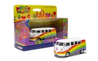 Volkswagen Campervan Peace Love and Rainbows