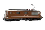 BLS, electric locomotive class Re 4/4, BLS 195 "Unterseen", brown livery, period V, with DCC-Sounddecoder