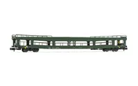 DR, 3-unit pack OSShD type B coaches, "Spree-Alpen-Express", set 2 of 2, green and red livery, ep. IV, 1 x WR + 2 x DDm