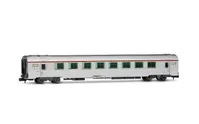 SNCF, TEE-Reisezugwagen A8u „Mistral", Nizza – Paris, in silberne Farbgebung, Ep. IV