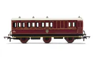 NBR, 6 Wheel Coach, Unclassed (Brake 3rd) Coach, 472 - Era 2