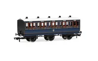 S&DJR, 6 Wheel Coach, 3rd Class, 109 - Era 2