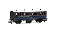 S&DJR, 6 Wheel Coach, 1st Class, 3 - Era 2